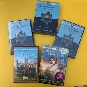 Downtown Abbey DVD season 1-6. Complete. GUC!